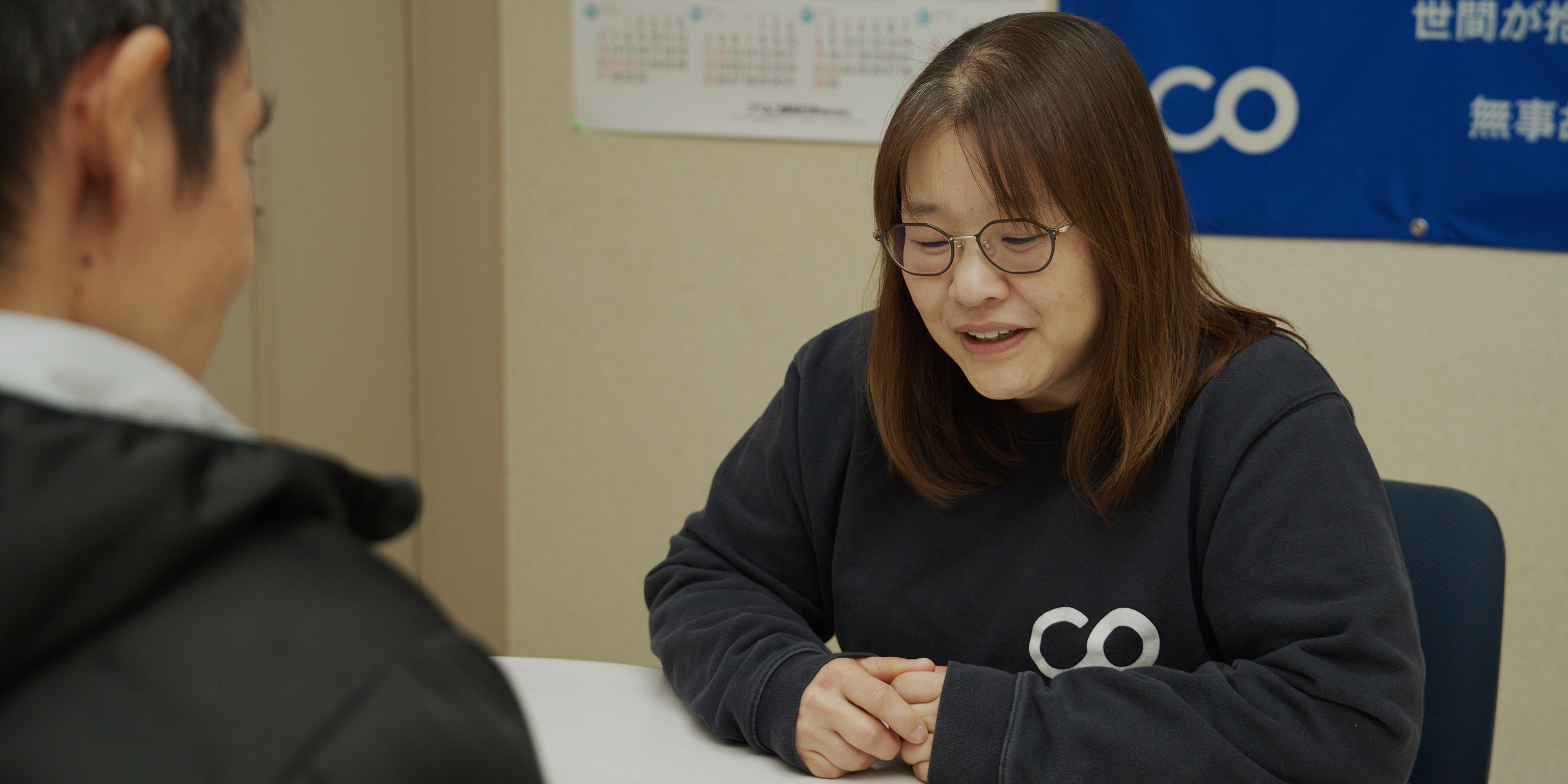 お客様へのインタビュー